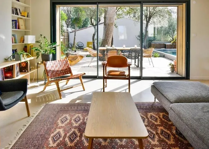 Villa Rethel Avec Piscine - Dans Le Centre De Montpellier